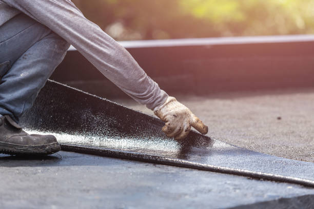 Professional Crawl Space Encapsulation technician working in Cedar Springs, MI